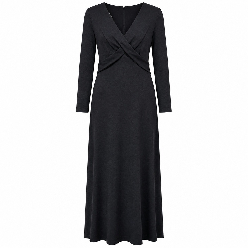 Vintage Bleeker Street Dark Academia Gothic Maxi Dress 14 Witchcore Evening Gown